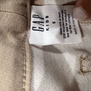 GAP Kids Beige Trousers Uniform Ponte Pants